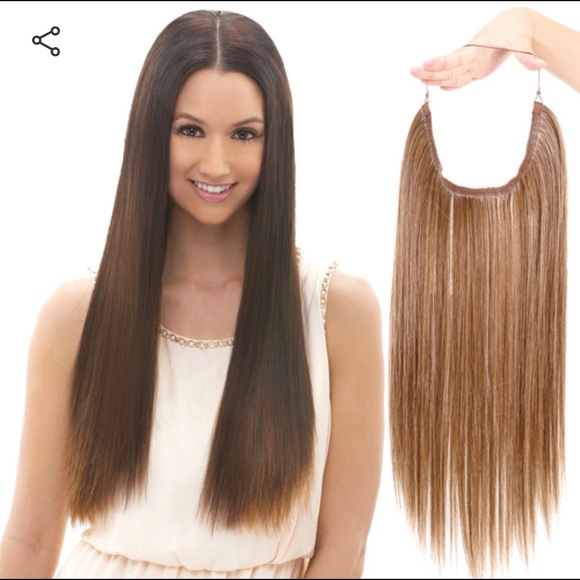 Janet Collections Other - *NEW* HALO HAIR EXTENSION SYNTHETIC 18"